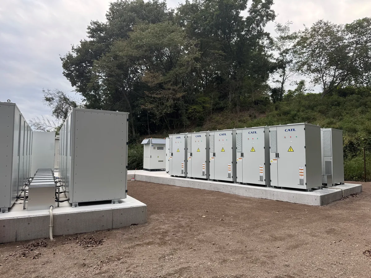 石川県加賀市 蓄電所